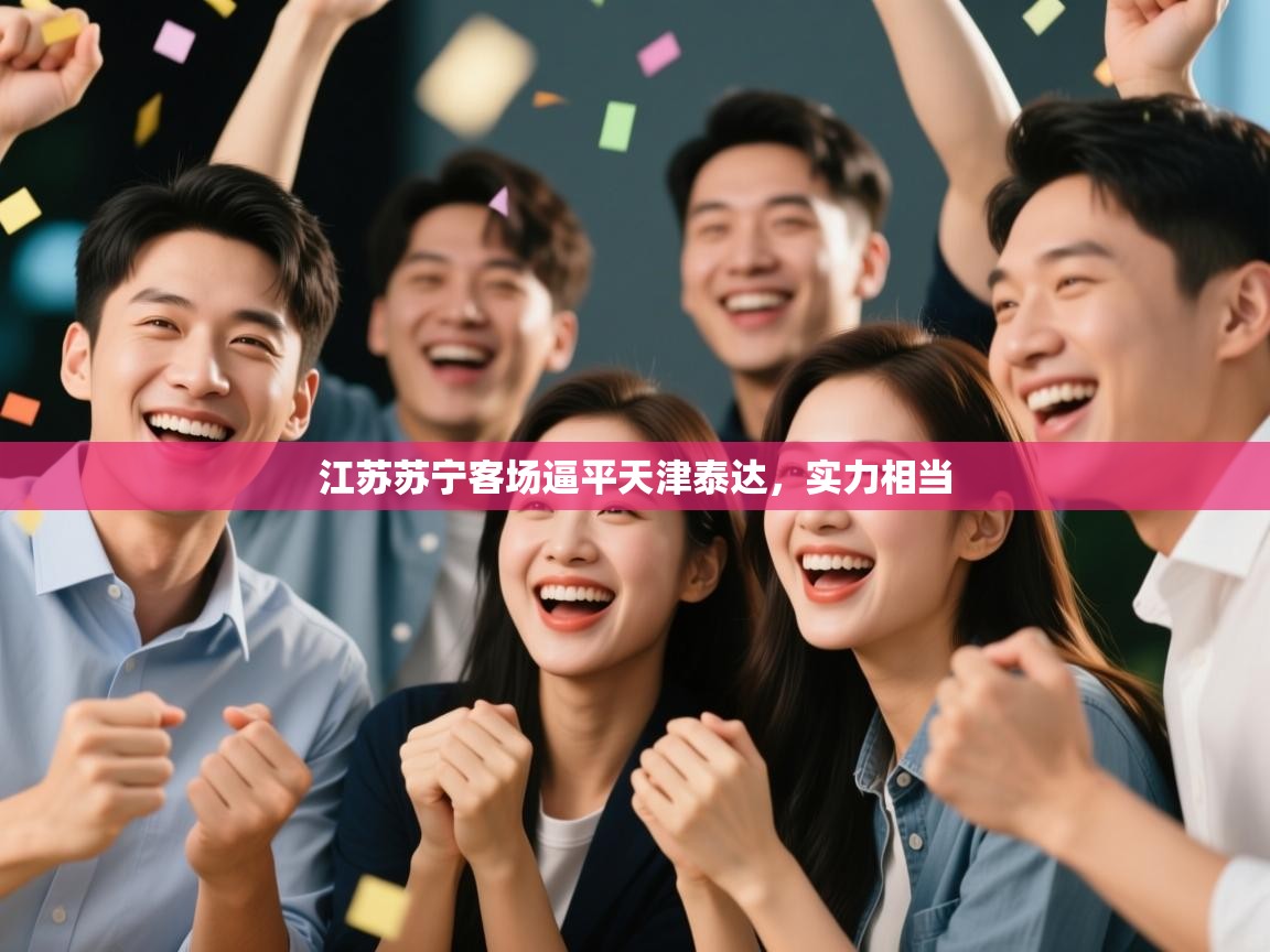 kaiyun-江苏苏宁客场逼平天津泰达，实力相当